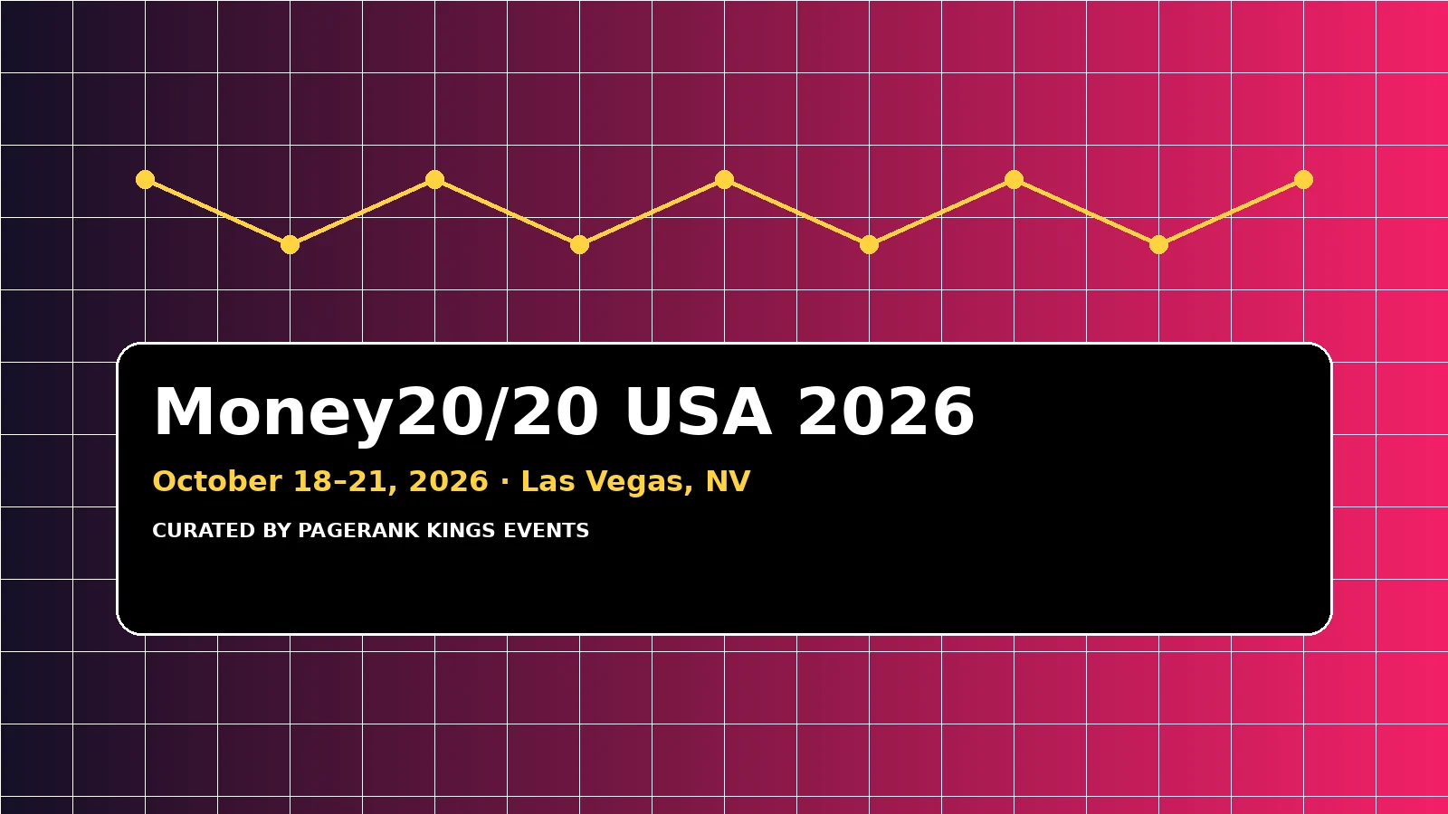 Money20/20 USA 2026 event guide